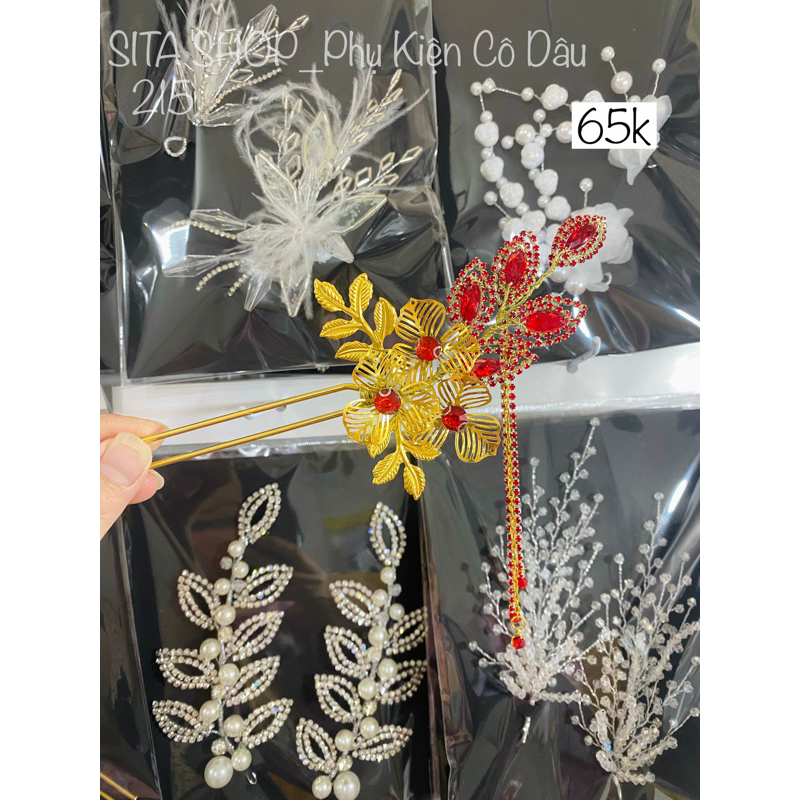 Trâm lá đỏ cho cô dâu