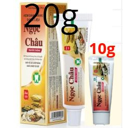 Kem đánh răng dược liệu Ngọc Châu tuýp nhỏ 10g và 20g