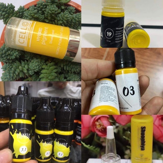 Mực Vàng Chanh Chuyên Khử Thâm Môi Trong Phun Xăm
