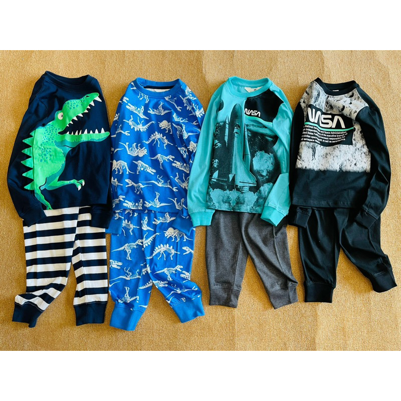 Bộ cotton bé trai dư xịn 2-10y