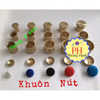 Khuôn Nút bọc vải - Khuôn Nút bọc đủ các size