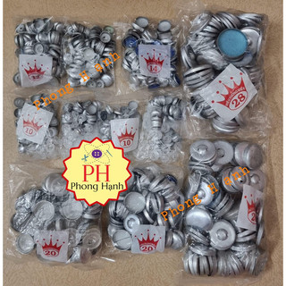 Phôi Nút bọc vải - Phôi Cúc bọc vải, Xương Cúc bọc bịch 500 nút siêu rẻ