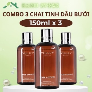 Bộ 3 chai xịt tinh dầu bưởi vijully kích mọc tóc