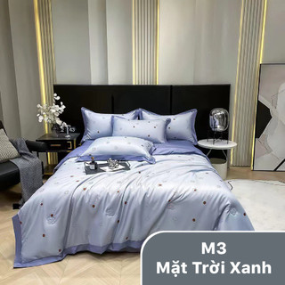 Chăn ga gối lụa thái VIP 4 món