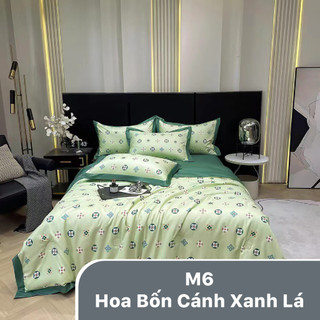 Chăn ga gối lụa thái VIP 4 món
