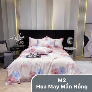 Chăn ga gối lụa thái VIP 4 món
