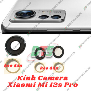 Kính camera xiaomi mi 12s pro kèm keo dán