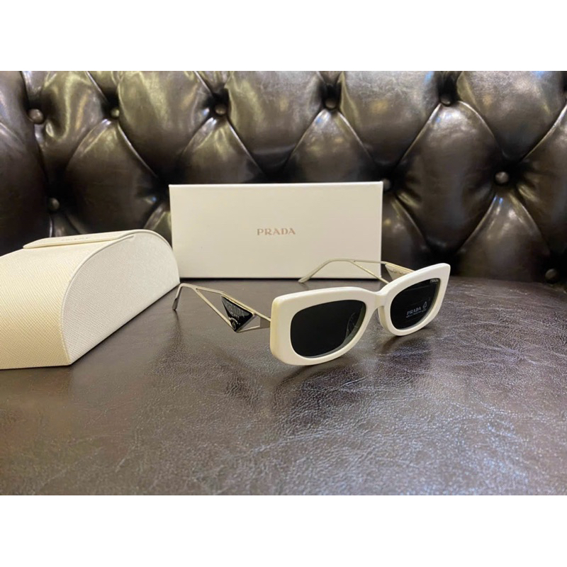 Kính mắt thời trang logo tam giác pra* cao cấp fullbox