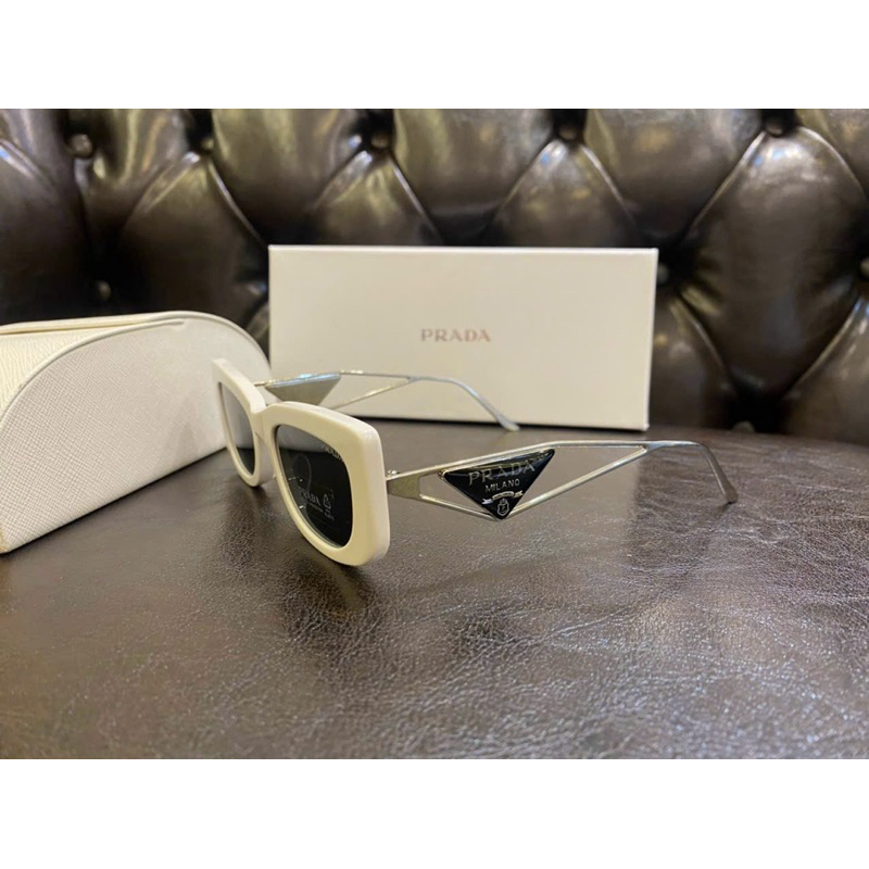 Kính mắt thời trang logo tam giác pra* cao cấp fullbox