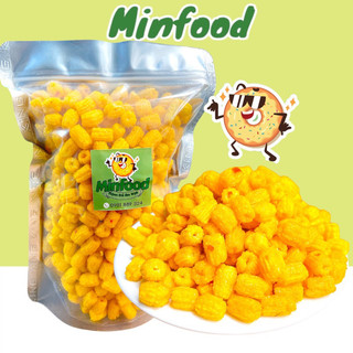 Nui sấy tẩm gia vị minfood nui chiên giòn cay loại 500gr