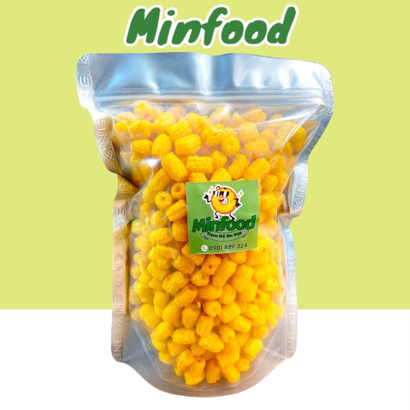 Nui Sấy Tẩm Gia Vị Minfood Nui Chiên Giòn Cay Loại 500GR