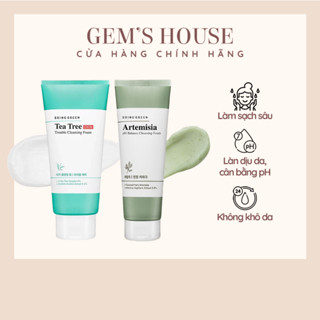  Sữa Rửa Mặt Bring Green Ngải Cứu và Tea Tree Giúp Cleansing Foam 150ml date 2025 