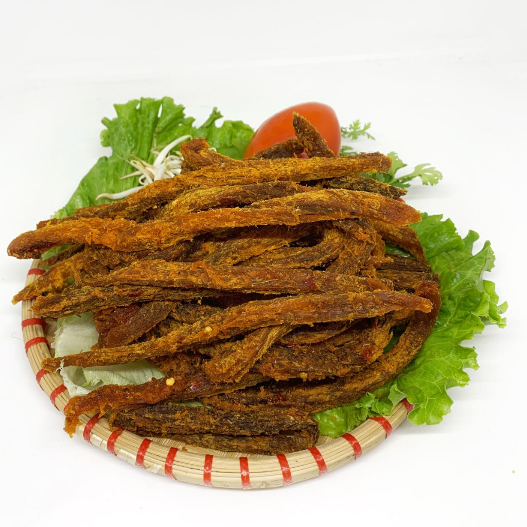 Khô Bò Que Tây Nguyên 300-500Gr Thượng Hạng | Đồ Ăn Vặt VnFood | Khô Bò Ăn Vặt