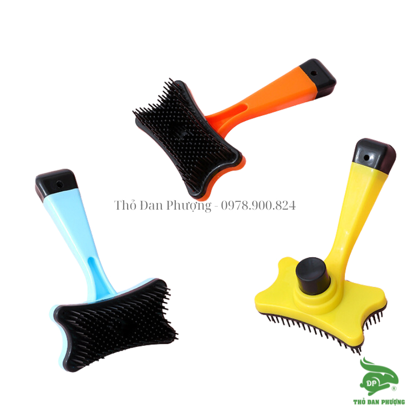 Lược Chải Lông cho thú cưng có nút bấm đẩy lông