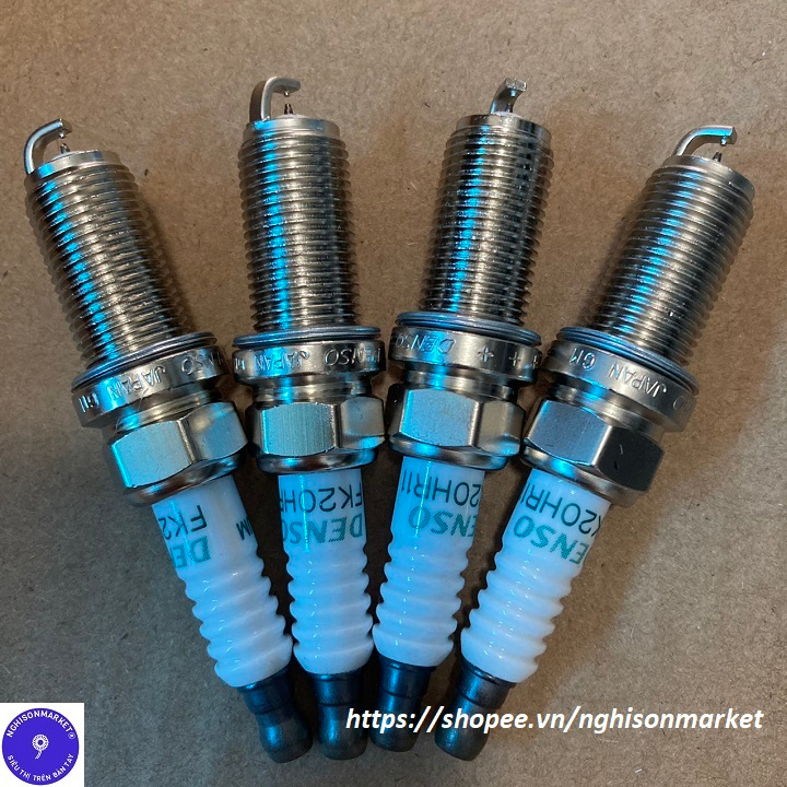 Bugi xe Mitsubishi Xpander Attrage Mirage Denso Janpan bạch kim Irdium