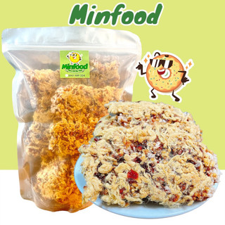 Cơm cháy gạo lứt chà bông túi bự 500gr siêu ngon
