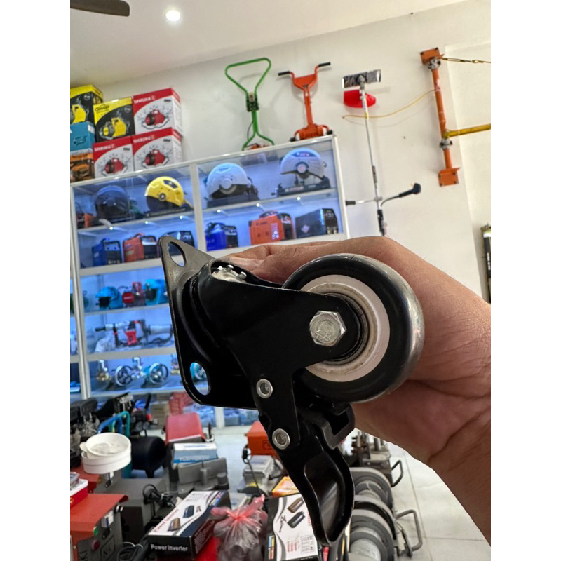 Bánh xe đẩy hàng 4cm có khoá và không khoá chịu tải cao