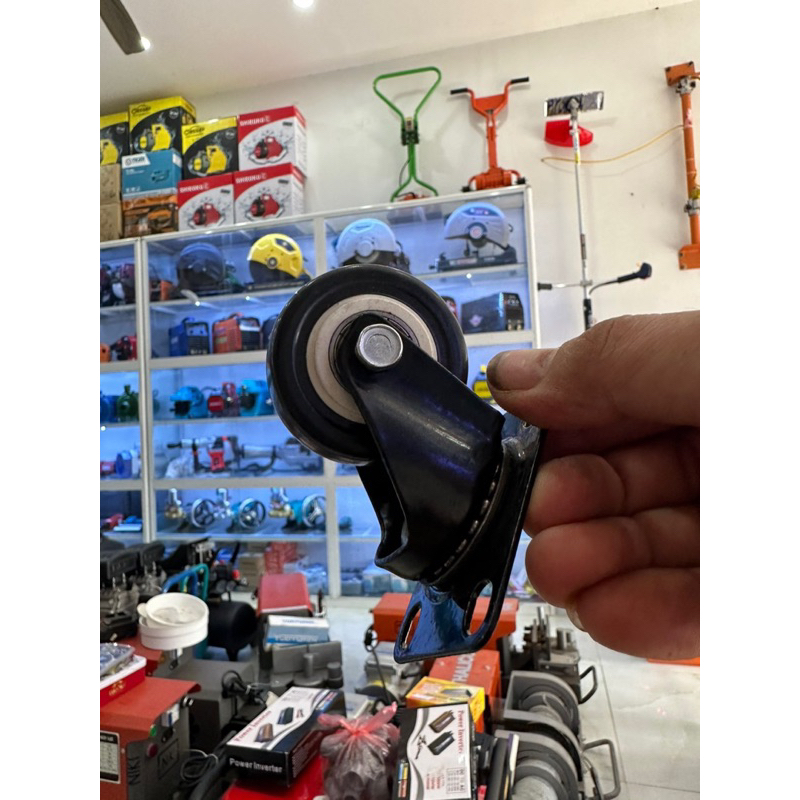 Bánh xe đẩy hàng 4cm có khoá và không khoá chịu tải cao