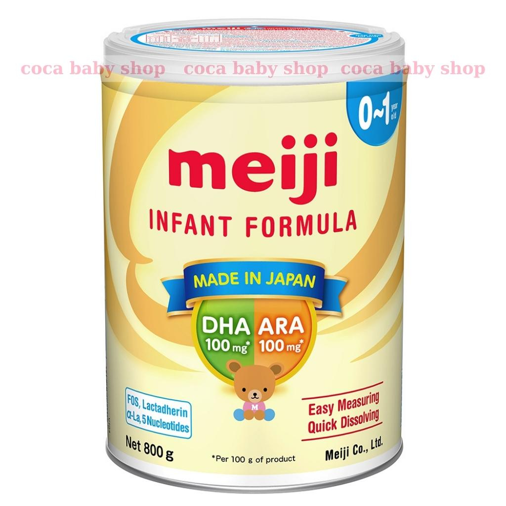Sữa Bột Meiji Nhập Khẩu Số 0-1 và 1-3 và 3-10 - 800g hàng chính hãng date mới nhất