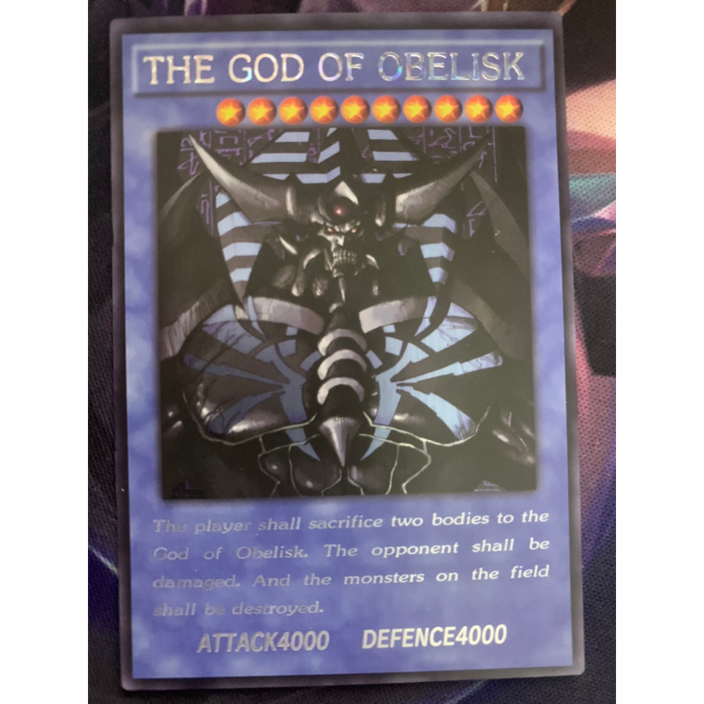 BộThẻ bài Tam thần Obelisk - Slifer - Ra  -Manga  Ultimate  Rare
