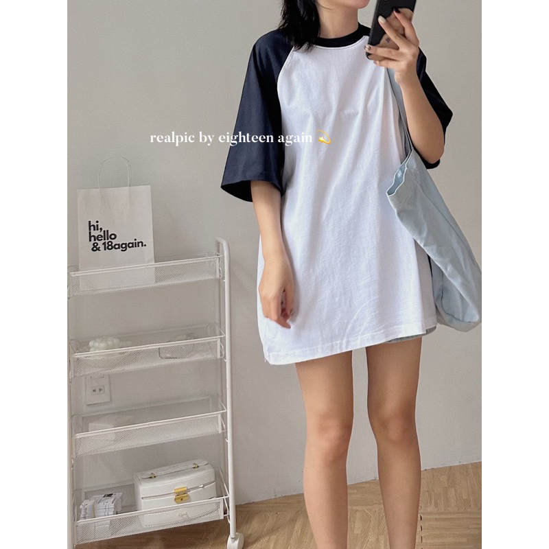 Áo thun Raglan Oversize Shirt - Eighteen Again