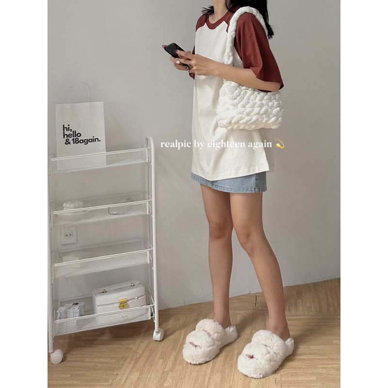 Áo thun Raglan Oversize Shirt - Eighteen Again