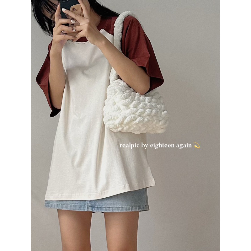 Áo thun Raglan Oversize Shirt - Eighteen Again