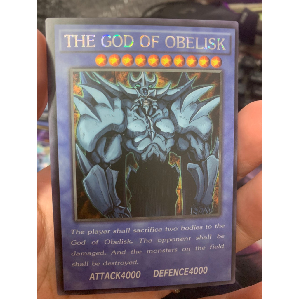 BộThẻ bài Tam thần Obelisk - Slifer - Ra  -Manga  Ultimate  Rare