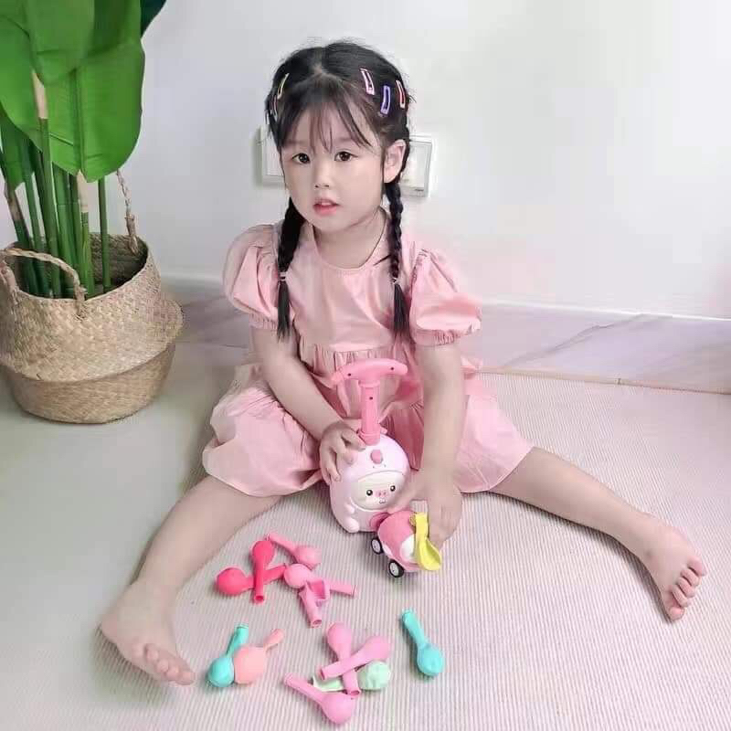 Đồ chơi- Bơm bóng có trợ lực phi hành gia cực đáng yêu cho bé- Shop giao màu ngẫu nhiên
