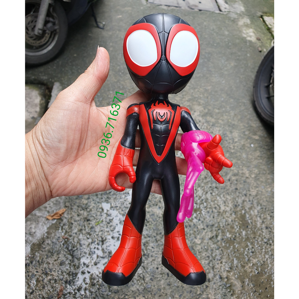 Đồ chơi mô hình người nhện Spiderman cỡ lớn cao 23cm hàng Hasbro Nobox