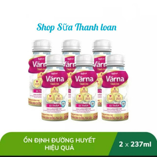 Lốc 6 chai pha sẵn nutifood varna diabetes 237ml.
