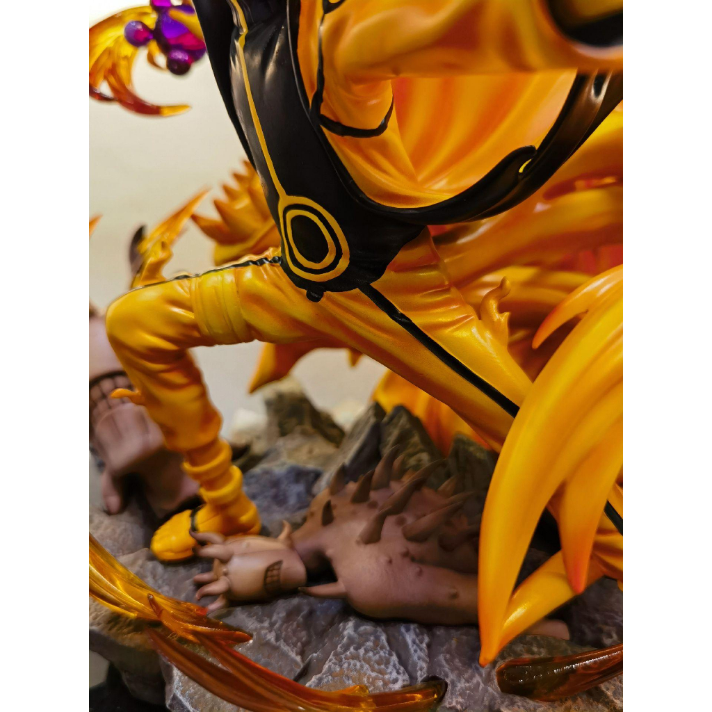 Mô hình, Figure Naruto trạng thái Jinchuriki & Cửu vĩ Kurama tư thế chiến đấu siêu đẹp cao 29cm - Fullbox Toz Store