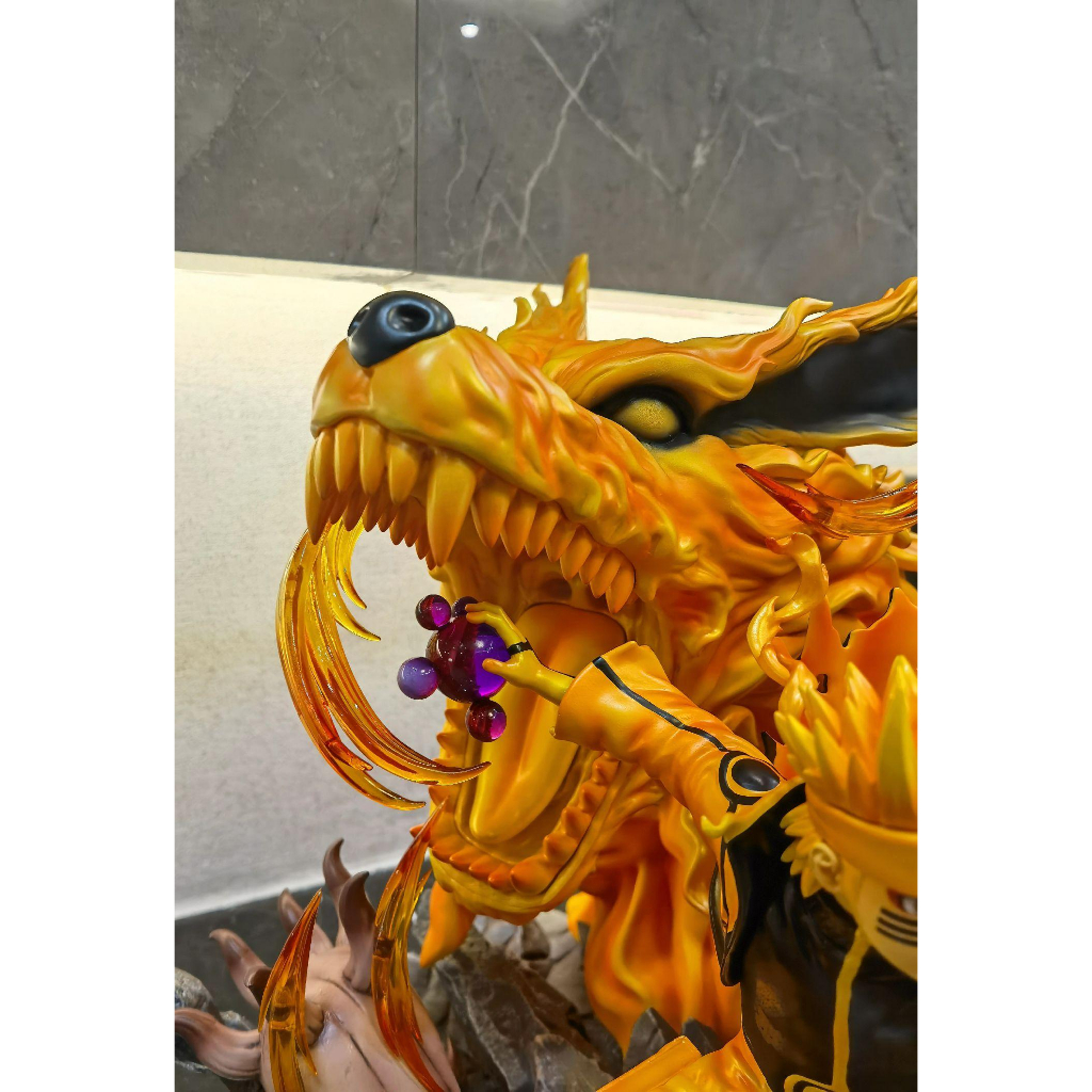 Mô hình, Figure Naruto trạng thái Jinchuriki & Cửu vĩ Kurama tư thế chiến đấu siêu đẹp cao 29cm - Fullbox Toz Store