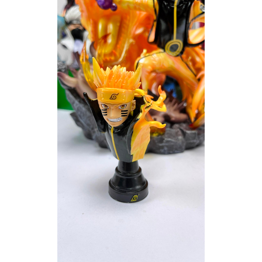 Mô hình, Figure Naruto trạng thái Jinchuriki & Cửu vĩ Kurama tư thế chiến đấu siêu đẹp cao 29cm - Fullbox Toz Store