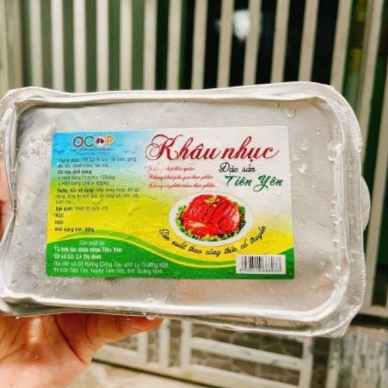 KHÂU NHỤC TIÊN YÊN(400gr) -cho miếng thịt mềm, thấm đẫm gia vị /Hàng sẵn giao ngay