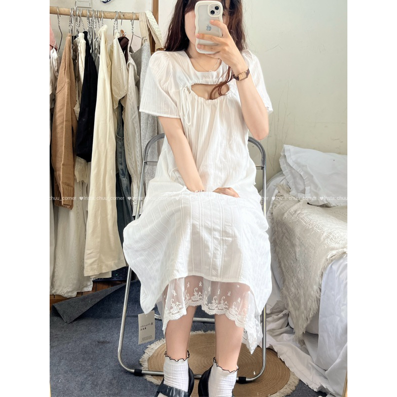 Đầm Babydoll Dáng Xoè Dài Taobao Order