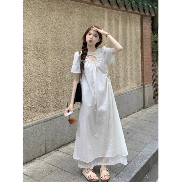Đầm Babydoll Dáng Xoè Dài Taobao Order
