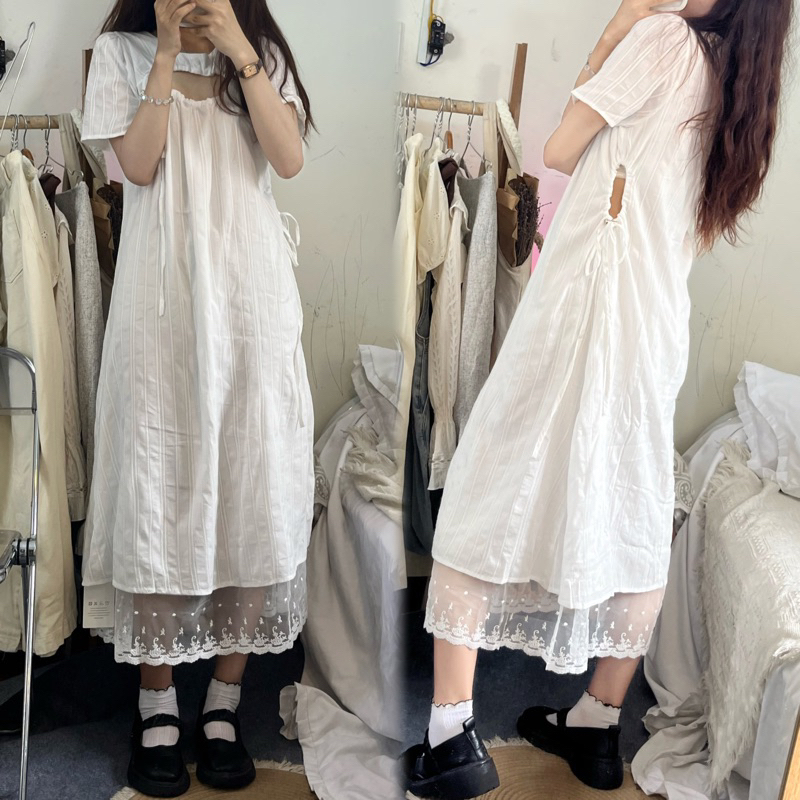 Đầm Babydoll Dáng Xoè Dài Taobao Order