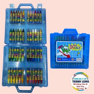 Hckt - bút sáp dầu bộ 24/36/48 màu dooly