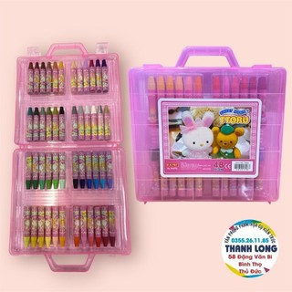 Hckt - bút sáp dầu bộ 24/36/48 màu dooly