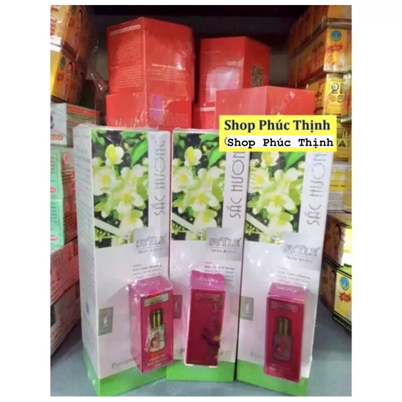(chính hãng ) kem body sắc hương trắng da toàn thân (có tặng nước hoa)