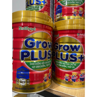 COMBO 4 LON SỮA BỘT NUTI GROWPLUS ĐỎ 780MG