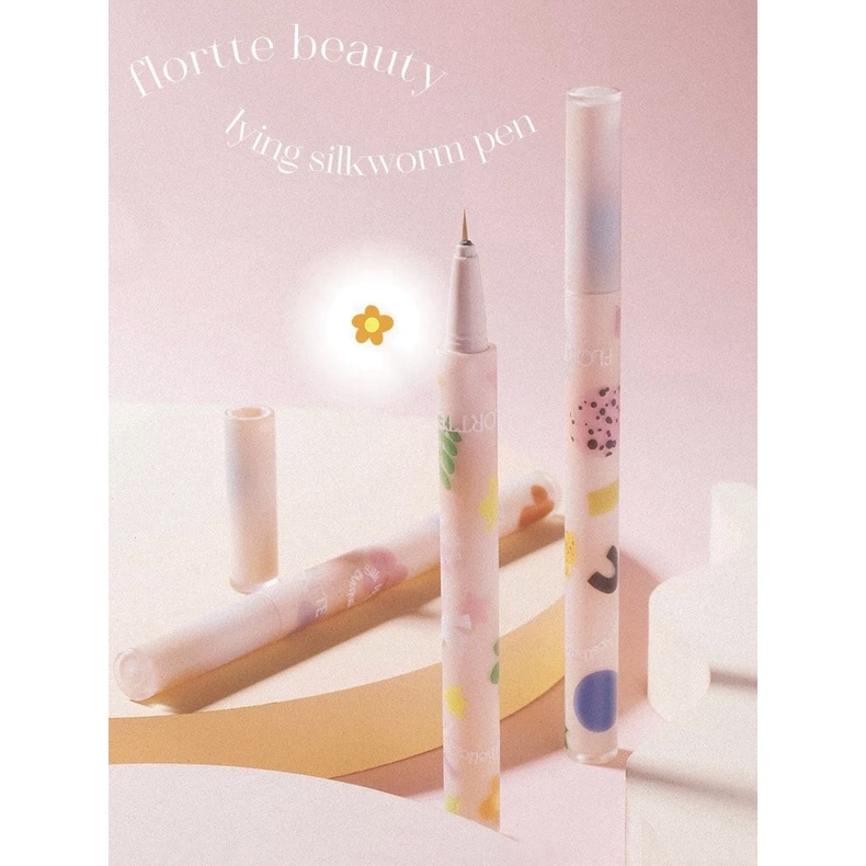 Bút kẻ bọng mắt 2 đầu Flortte Nice To Meet Chu