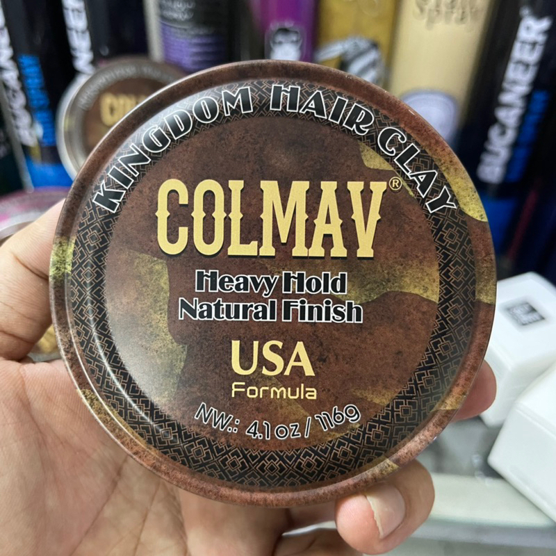 Sáp vuốt tóc nam Colmav Kingdom Clay Ver 2 giữ nếp siêu cao cấp