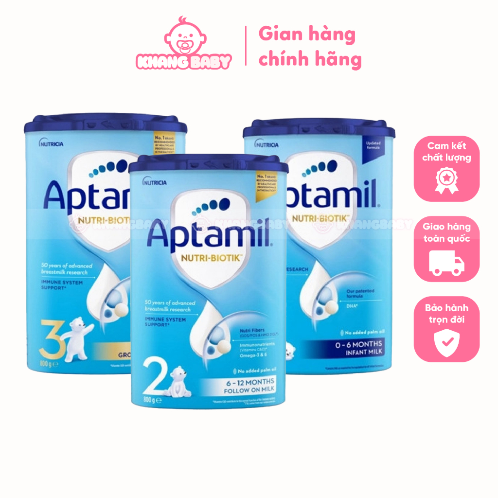 Sữa bột Aptamil xanh nội địa Đức 800g - Shop Khang Baby