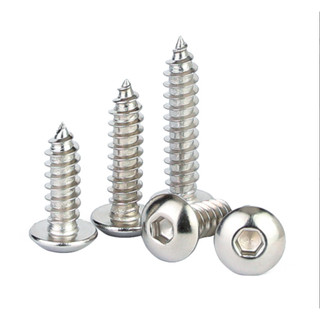 Ốc vít đầu tròn đầu dù lục giác bằng thép không gỉ inox 304 m2 m3 m4 m5 m6 chuyên dụng