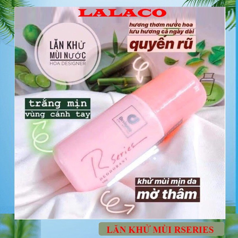 Lăn Khử Mùi RSeries Hương Nước Hoa (Vỏ Hồng)