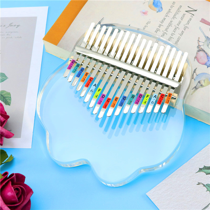 Đàn Kalimba Phim Hoạt Hinh 17 Phím, Đàn Kalimba Acrylic Chính Hãng