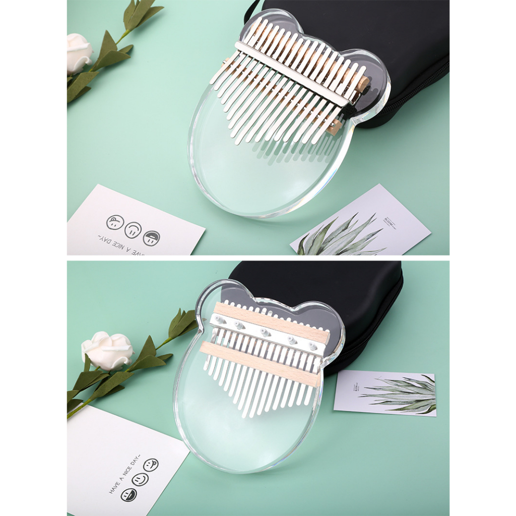 Đàn Kalimba Phim Hoạt Hinh 17 Phím, Đàn Kalimba Acrylic Chính Hãng