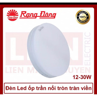 Đèn ốp trần đế nhôm 30W Rạng Đông